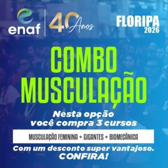 Arte do curso Combo Musculação