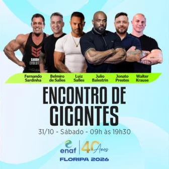 Arte do curso Encontro de Gigantes