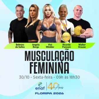 Arte do curso Musculação Feminina