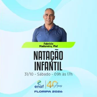 Arte do curso Natação Infantil
