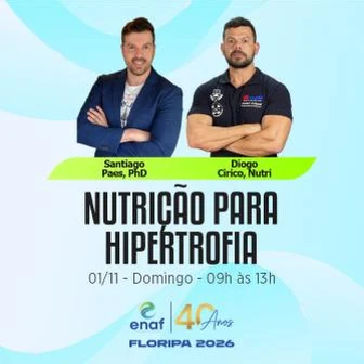 Arte do curso Nutrição para Hipertrofia