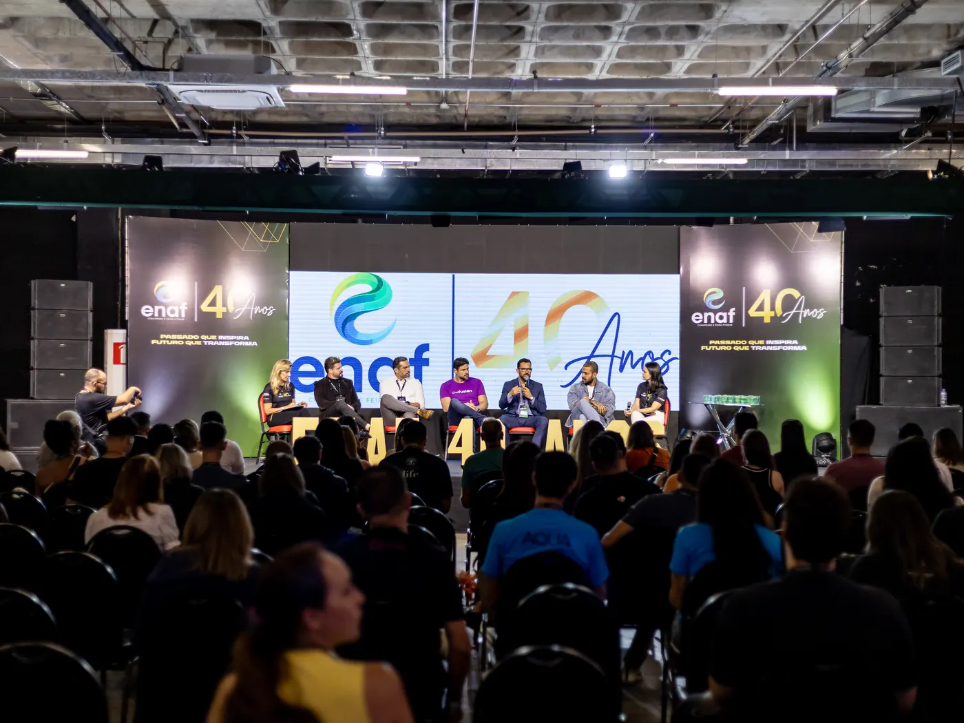 Auditório principal lotado no ENAF 40 anos